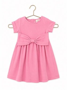 kate spade Little Girls Pink Bow-Waist Casual Dress